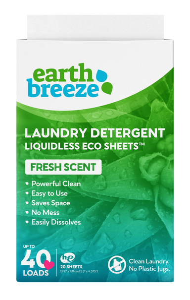 Laundry Detergent Eco Sheets - 40 Loads